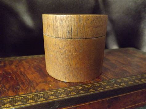 antique wood metal box cylinder cutout|Cylinder Box .